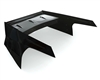 Bittydesign ZL21 Pro Drag Racing Wing Set (Clear) BDYDG-ZL21W