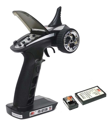 Flysky 2.4Ghz GR3E with Receiver and LiPo Battery, FLYFS-GT2B