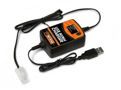 USB 2-6 Cell 500mA NiMH Delta-Peak Charger, HPI160048