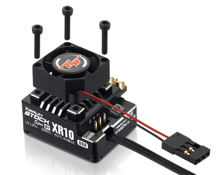 Hobbywing Xerun XR10 Stock Spec G2 1/10 Sensored Brushless ESC