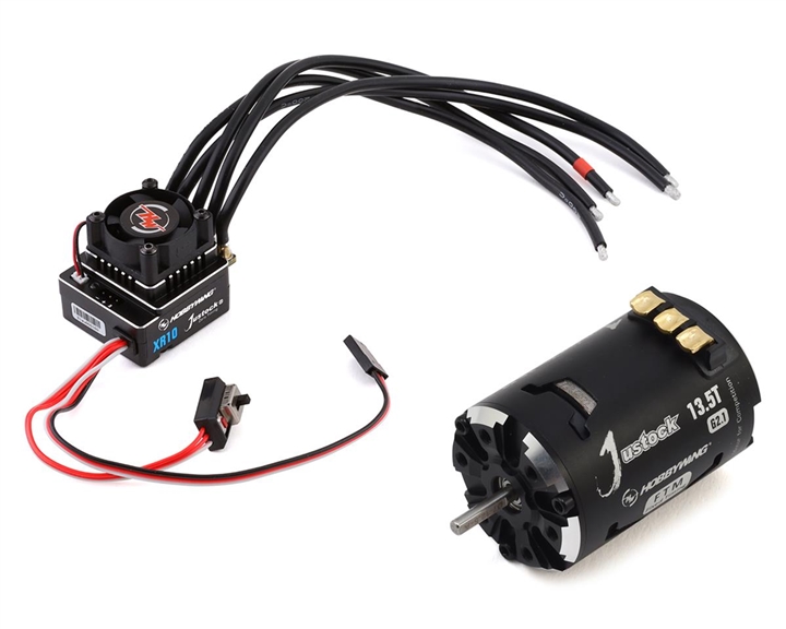 Hobbywing XR10 Justock G3 Sensored Brushless ESC/SD G2.1 Motor
