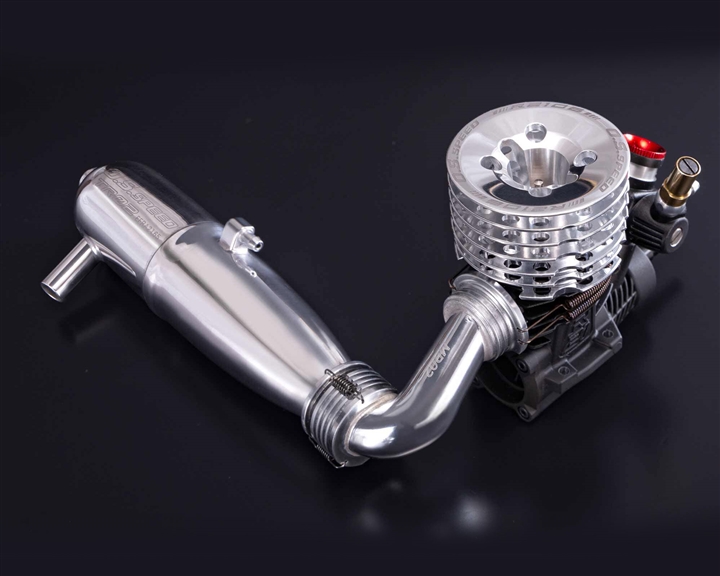 Tr02ker O.S. Speed R2105 Engine / TR02 Pipe Combo - OSMG2029