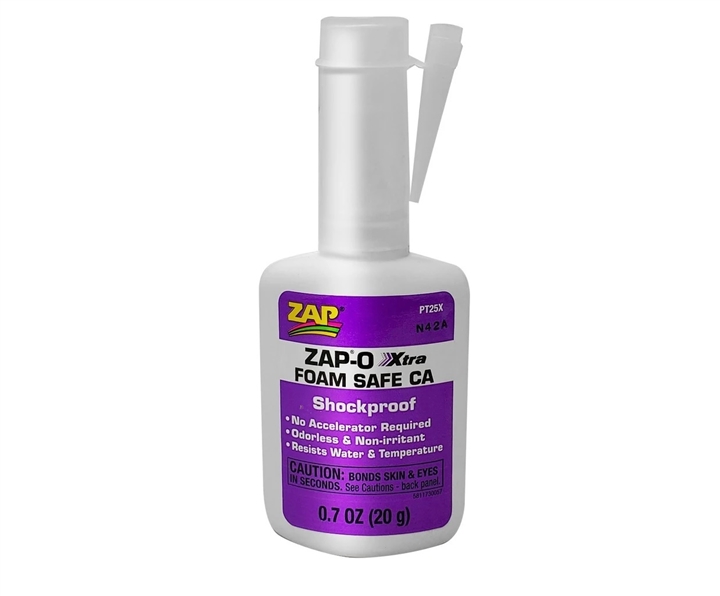 ZAP-O Xtra Foam Safe CA 20-gram Bottle - PAAPT-25X
