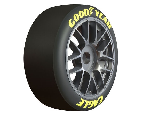 Proline 1/7 Goodyear NASCAR Cup F/R Belted MTD 17mm Gunmetal