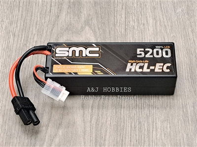 SMC HCL-EC 11.1V 5200mAh 100C wired hardcase 52100-3S1P EC5/IC5