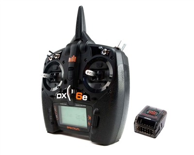 Spektrum DX6e 6-Channel DSMX Transmitter with AR620 6 Channel Receiver