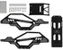 SXTF14RR01 Aluminum Rock Racer Conversion Chassis (black) - SCX24