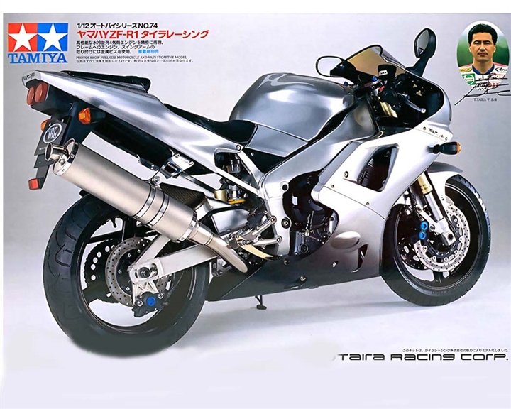 Tamiya Racing 1u Tamiya 1:12 Yamaha YZF-R1 Taira Racing - 14074