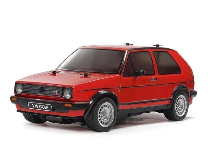 Tamiya Volkswagen Golf V5 RCカーキット Tamiya Volkswagen Golf II GTI 16V Electric 1/10 FWD/RWD On-Road