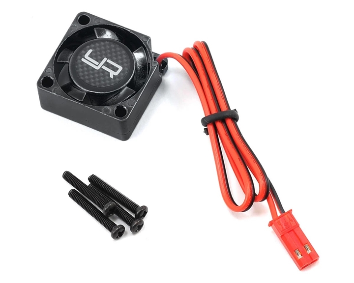 Yeah Racing 25x25x10mm Tornado High Speed Fan (Black) YEA-YA-0201